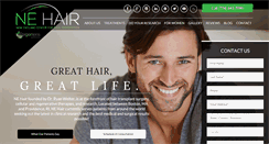 Desktop Screenshot of nehair.com